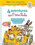 4 AVENTURES DES P'TITES POULES : NIVEAU 1 | 9782047400463 | OLIVIER, MARIE-CHRISTINE