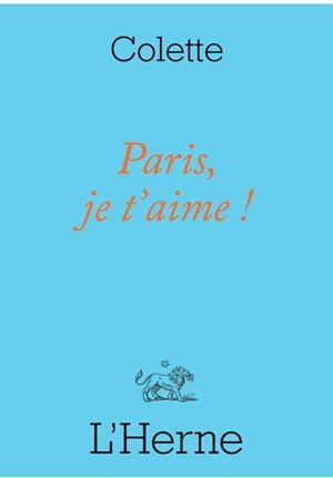 PARIS JE T'AIME | 9791031903828 | COLETTE