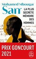 LA PLUS SECRÈTE MÉMOIRE DES HOMMES | 9782253937715 | SARR, MOHAMED MBOUGAR