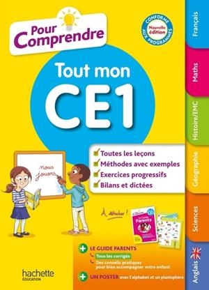 POUR COMPRENDRE TOUT MON CE1 - ÉDITION 2023 | 9782017223740 | COLLECTIF