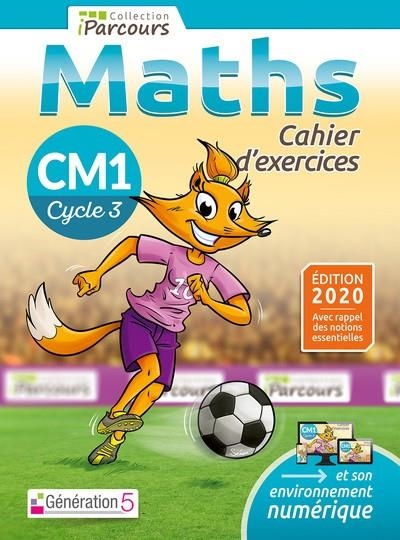CAHIER D'EXERCICES IPARCOURS MATHS CM1 (2020) | 9782362463402
