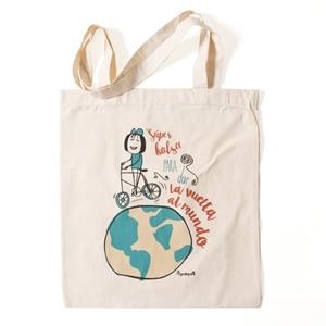 BOLSA DE TELA PARA DAR LA VUELTA AL MUNDO | 8425402836194