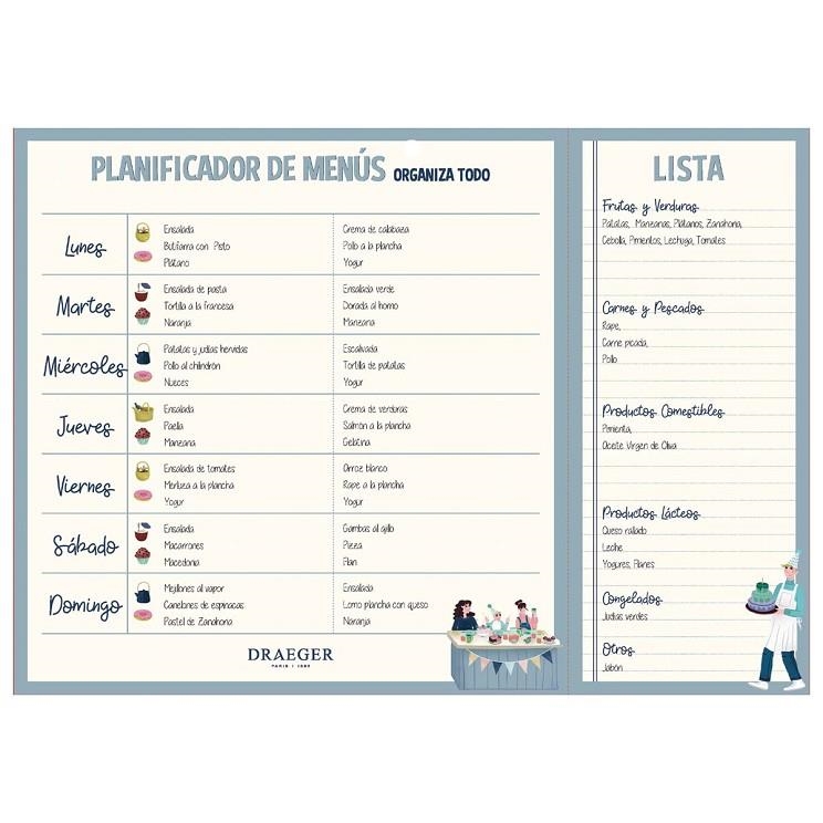 PLANIFICADOR DE MENUS | 8412789362842