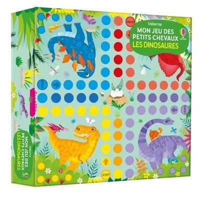 MON JEU DES PETITS CHEVAUX - LES DINOSAURES  | 9781805072614 | GARETH, LUCAS