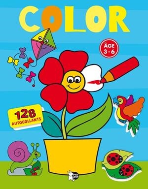 COLOR AVEC AUTOCOLLANTS - 3-6 ANS - VOL 1 | 9788467775723 | COLLECTIF