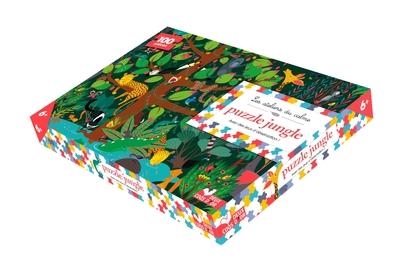 PUZZLE JUNGLE - 100 PIÈCES ET DES JEUX D'OBSERVATION  | 9782017060000 | PAGE, ALICE