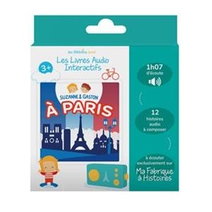 COFFRET LIVRE AUDIO LUNII SUZANNE ET GASTON À PARIS | 3760361141039