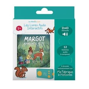 COFFRET LIVRE AUDIO LUNII MARGOT APPRENTIE VÉTO | 3760361141114