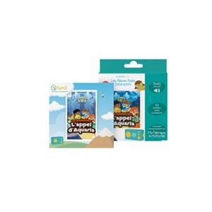 COFFRET LIVRE AUDIO LUNII LES AVENTURIERS. L'APPEL D'AQUARIA | 3760361140070