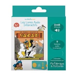 COFFRET LIVRE AUDIO LUNII LES BANDES À ÉCOUTER DE YAKARI | 3760361141046