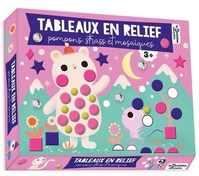 POMPONS, GOMMETTES MOUSSE ET STRASS - ANIMAUX DU FROID - COFFRET AVEC ACCESSOIRES  | 9782017233411 | GLEDHILL, CARLY