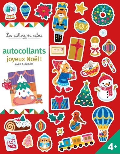 AUTOCOLLANTS JOYEUX NOËL ! AVEC 6 DÉCORS | 9782017247012 | FABARE, LEA