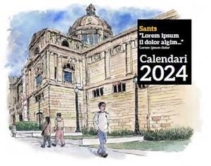 CALENDARI 2024 SANTS | 8415001047701 | VARIS