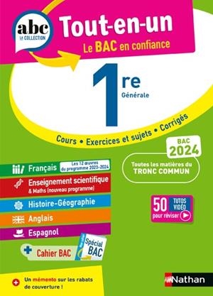  ABC DU BAC TOUT EN UN 1RE | 9782095017965 | COLLECTIF