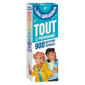 LES INCOLLABLES - TOUT LE PROGRAMME DE LA 6E - 11/12 ANS  | 9782809682915 | COLLECTIF