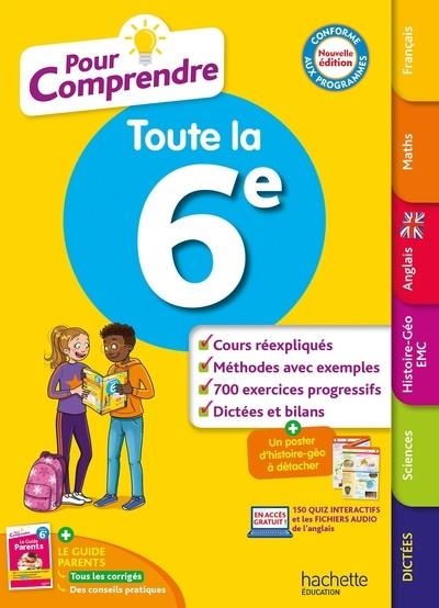POUR COMPRENDRE TOUTE LA 6E - 2024 | 9782017265092 | COLLECTIF