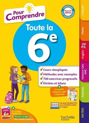 POUR COMPRENDRE TOUTE LA 6E - 2024 | 9782017265092 | COLLECTIF