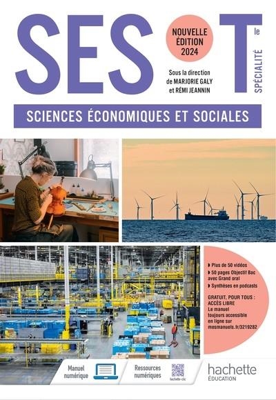 SES TLE - LIVRE ÉLÈVE - ED. 2024 | 9782017257066