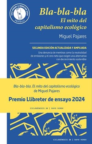 BLA-BLA-BLA. EL MITO DEL CAPITALISMO ECOLÓGICO | 9788419206091 | PAJARES, MIGUEL