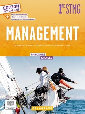 PARCOURS CROISÉS - MANAGEMENT 1RE STMG (2023) - MANUEL ÉLÈVE | 9782206107530