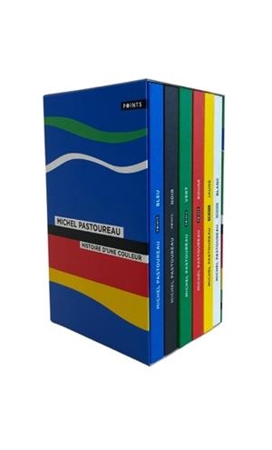COFFRET 6 COULEURS MICHEL PASTOUREAU : BLEU, NOIR, VERT, ROUGE, BLANC ET JAUNE | 3701580713621 | PASTOUREAU, MICHEL