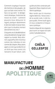 MANUFACTURE DE L'HOMME APOLITIQUE | 9782385190262 | CAËLA GILLESPIE