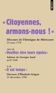 « CITOYENNES, ARMONS-NOUS!» | 9782757820001 | ELISABETH GUIGOU