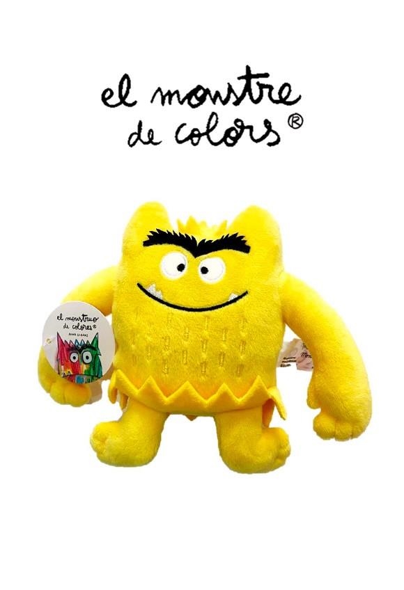 MONSTRE DE COLORS PELUIX GROC (15 CM) ALEGRIA | 8495390919360