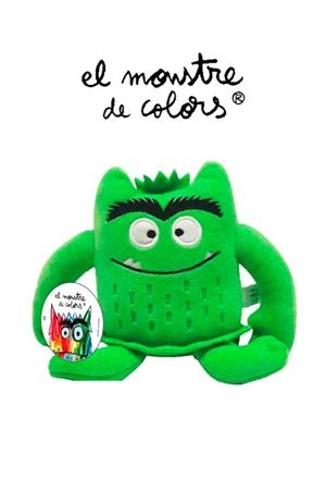 MONSTRE DE COLORS PELUIX VERD (15 CM) CALMA | 8495390919346