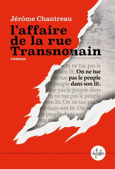 L'AFFAIRE DE LA RUE TRANSNONAIN | 9782487858008 | CHANTREAU, JÉRÔME