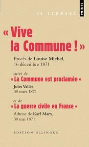 VIVE LA COMMUNE ! | 9782757822012