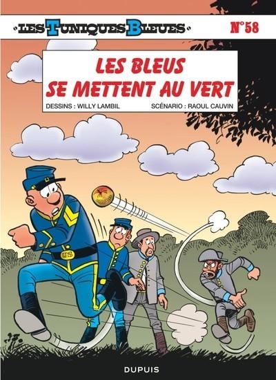 LES TUNIQUES BLEUES - TOME 58 - LES BLEUS SE METTENT AU VERT | 9782800161013 | CAUVIN / LAMBIL