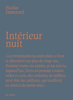 INTÉRIEUR NUIT | 9791037514233 | NICOLAS DEMORAND