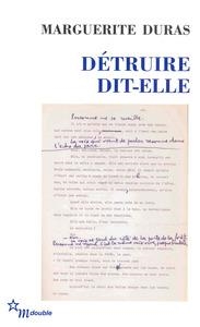 DÉTRUIRE DIT-ELLE | 9782707320117 | MARGUERITE DURAS
