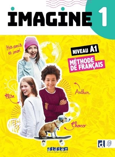 IMAGINE 1 - NIV. A1 - LIVRE + DIDIERFLE.APP | 9782278111732