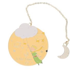 MARCAPAGINAS METALICO REDONDO EL PRINCIPITO NUBE | 3700572806457