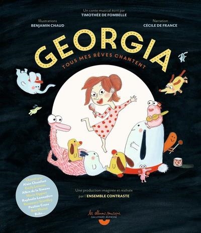 GEORGIA TOUS MES RÊVES CHANTENT - LIVRE-CD AVEC QR CODE | 9782075190466
