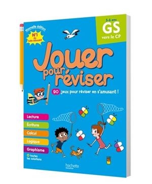 JOUER POUR RÉVISER - DE LA GRANDE SECTION AU CP 5-6 ANS - CAHIER DE VACANCES 2025 | 9782017226277 | COLLECTIF