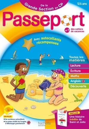 PASSEPORT MATERNELLE - DE LA GRANDE SECTION AU CP (5-6 ANS) | 9782017267966 | COLLECTIF