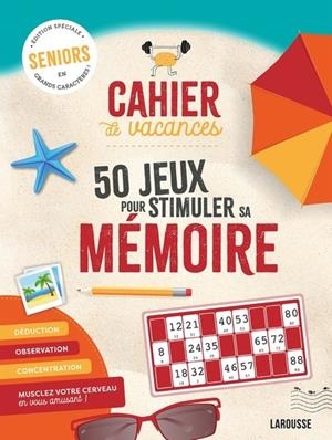 CAHIER DE VACANCES SENIOR SPÉCIAL MÉMOIRE | 9782036076471