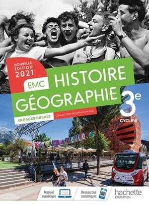 HISTOIRE - GÉOGRAPHIE EMC 3E - LIVRE ÉLÈVE | 9782017066835
