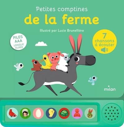 PETITES COMPTINES DE LA FERME | 9782408057404 | BRUNELLIERE, LUCIE