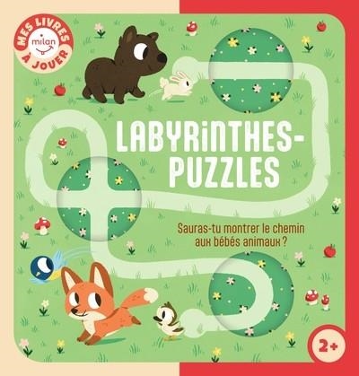 LABYRINTHES-PUZZLES - SAURAS-TU AIDER LES BÉBÉS ANIMAUX ? | 9782408056728 | HOFFMAN, SUSANN
