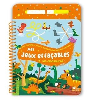 MES JEUX EFFAÇABLES - LES DINOSAURES | 9782017286905 | MARINE FLEURY / MICHAEL BUXTON