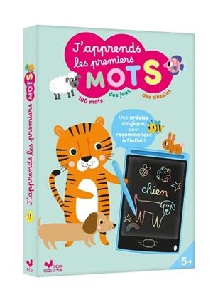 J'APPRENDS LES PREMIERS MOTS - ARDOISE MAGIQUE | 9782017286868 | COLLECTIF