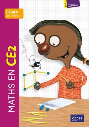 MATHS EN CE2 - CAHIER DE L'ÉLÈVE | 9782383211808