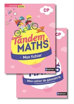 TANDEM - MATHS CP - FICHIER DE L'ÉLÈVE + CAHIER DE GÉOMÉTRIE | 9782095047726