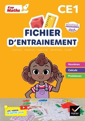 CAP MATHS CE1 - ED. 2025 - FICHIER NOMBRES ET CALCULS + CAHIER DE GÉOMÉTRIE-MESURE  (PARUTION REPORTÉE AU 8 SEPTEMBRE) | 3277450292997