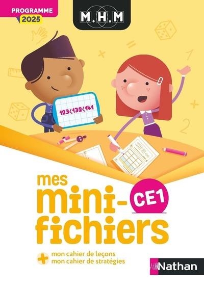 MHM - CE1 - MES MINI-FICHIERS - PROGRAMME 2025 | 9782095046590