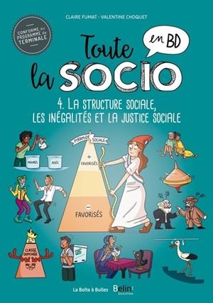 TOUTE LA SOCIO - TOME 4 - STRUCTURE SOCIALE, INÉGALITÉS ET JUSTICE SOCIALE | 9782849534281 | CLAIRE FUMAT